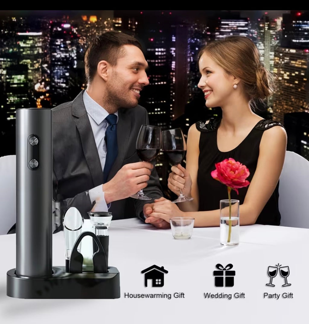VinoLux – Set Eléctrico Premium para Vino