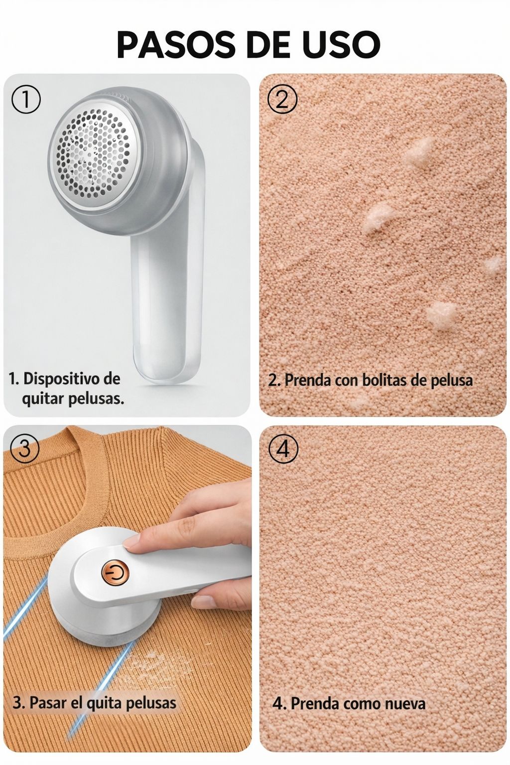 LintAway – Quitapelusas Profesional para Ropa